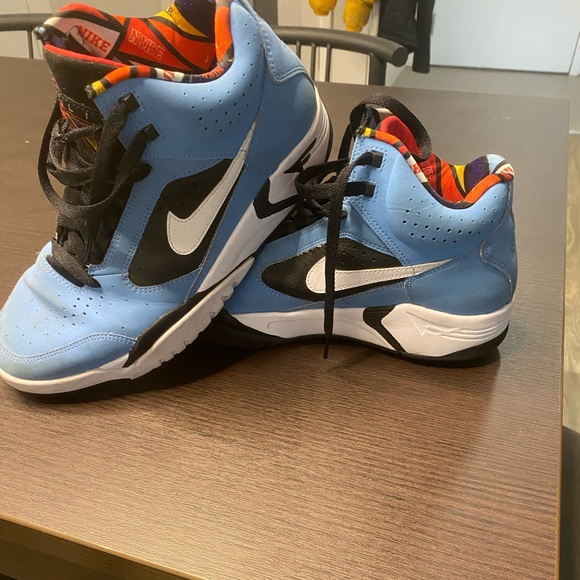 Nike Air Flight Lite Mid Hoops Pack University Blue Mens Size 8 DQ7778 400 - Picture 2 of 3